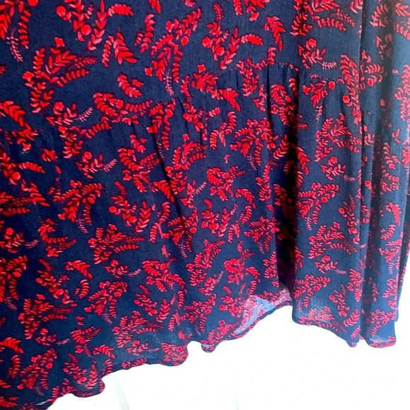 Womens JET JOHN ESHAYA dress size small navy and red perfect condition - Picture 3 of 8